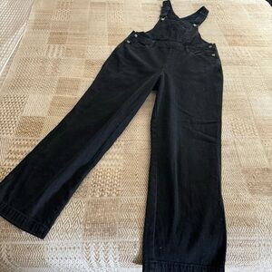 Universal Thread Straight Leg Black Overalls